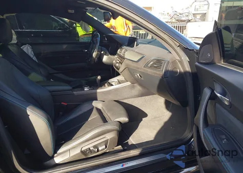 2018 BMW M2 z USA, uszkodzony, nr VIN WBS1J5C52J7B70239